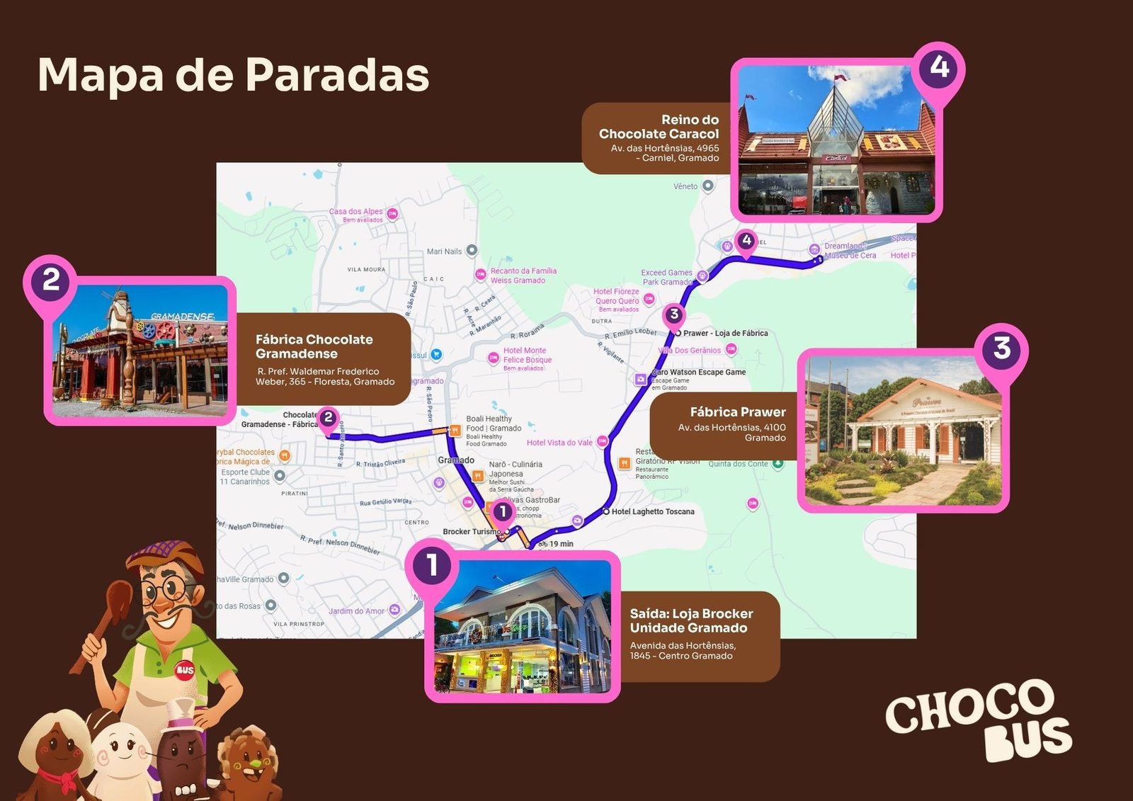 Chocobus · Mundo do Chocolate