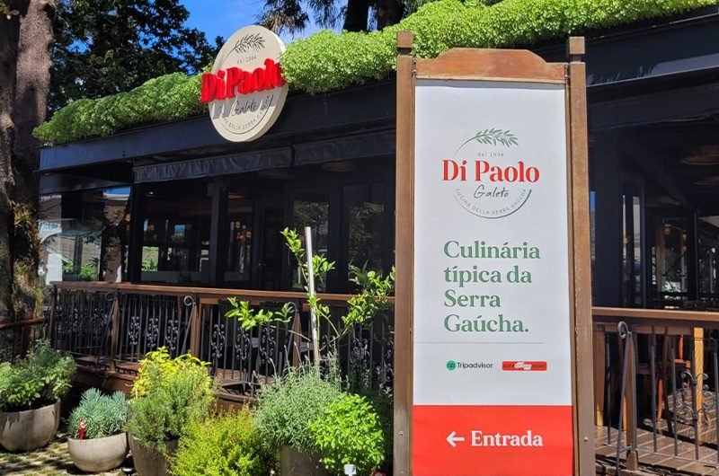 Massas e molhos servidos na sequência do Di Paolo